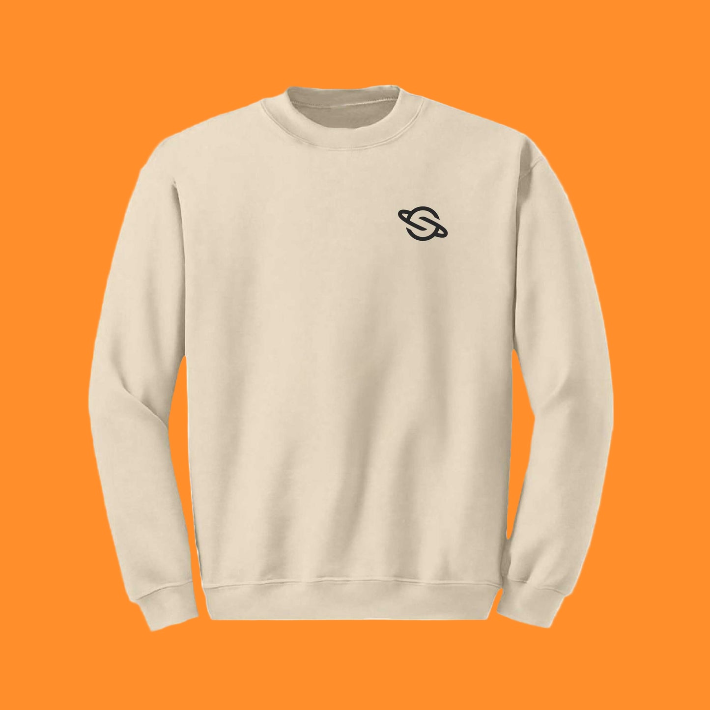 Globe Sweatshirt Cream