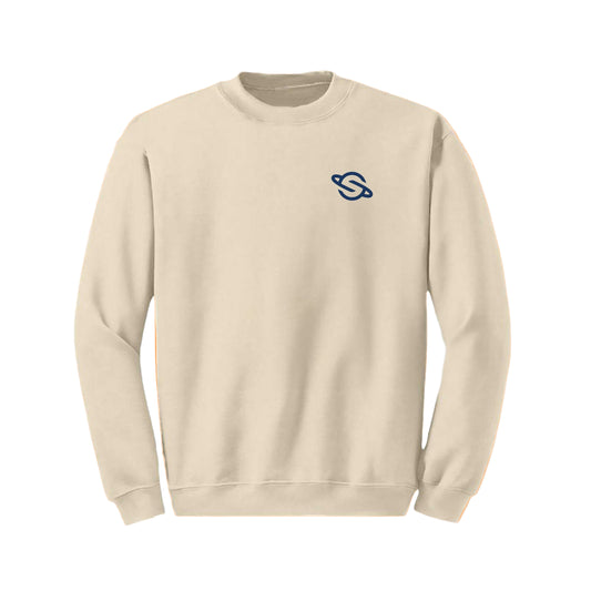 SKATEABLE Tag Sweatshirt Cream front