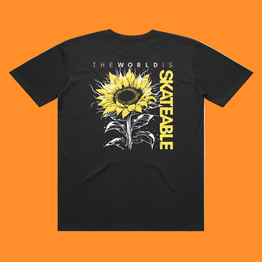 Sunflower Tee Dark Grey