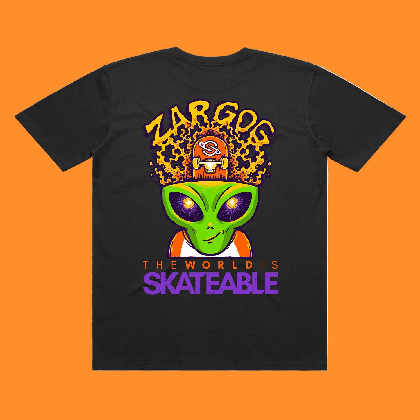 Brain Storm Tee Dark Grey