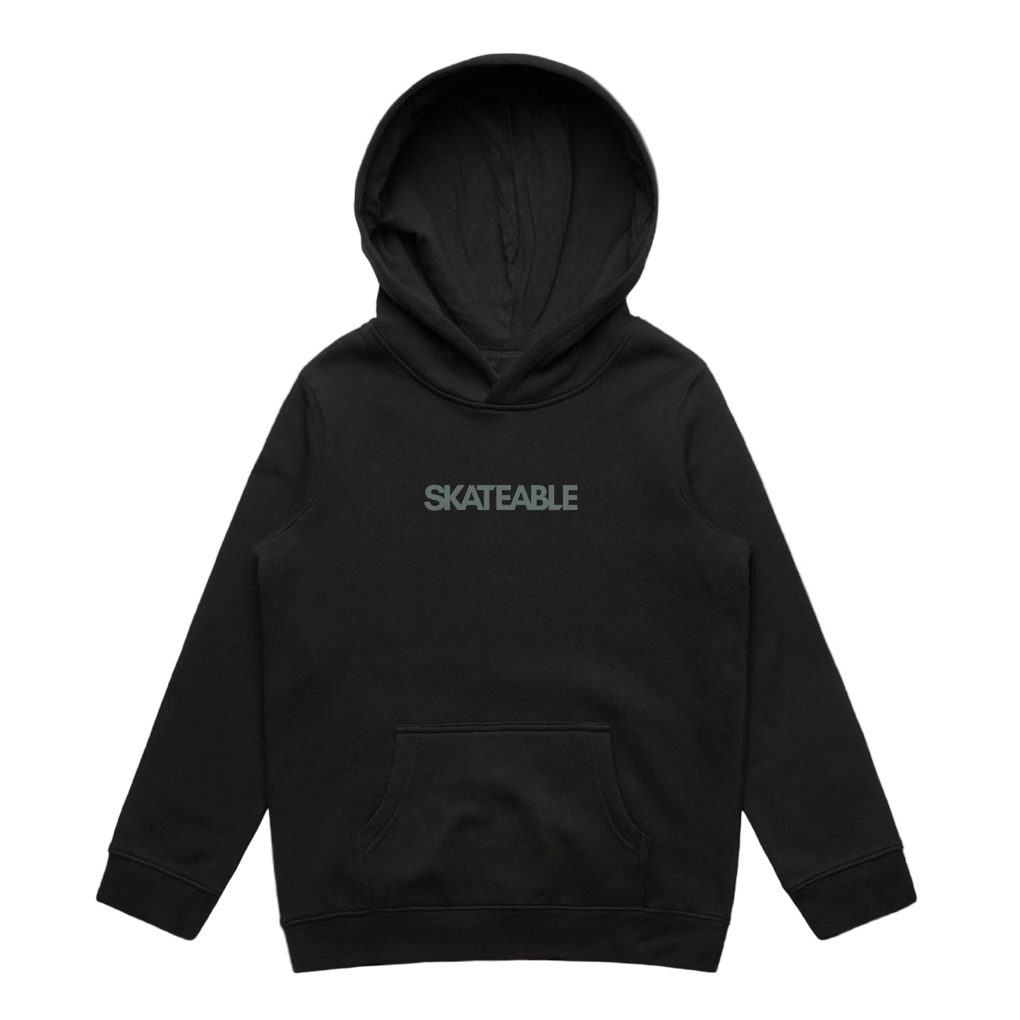 Deck Abduction Purple Hoodie Dark Grey