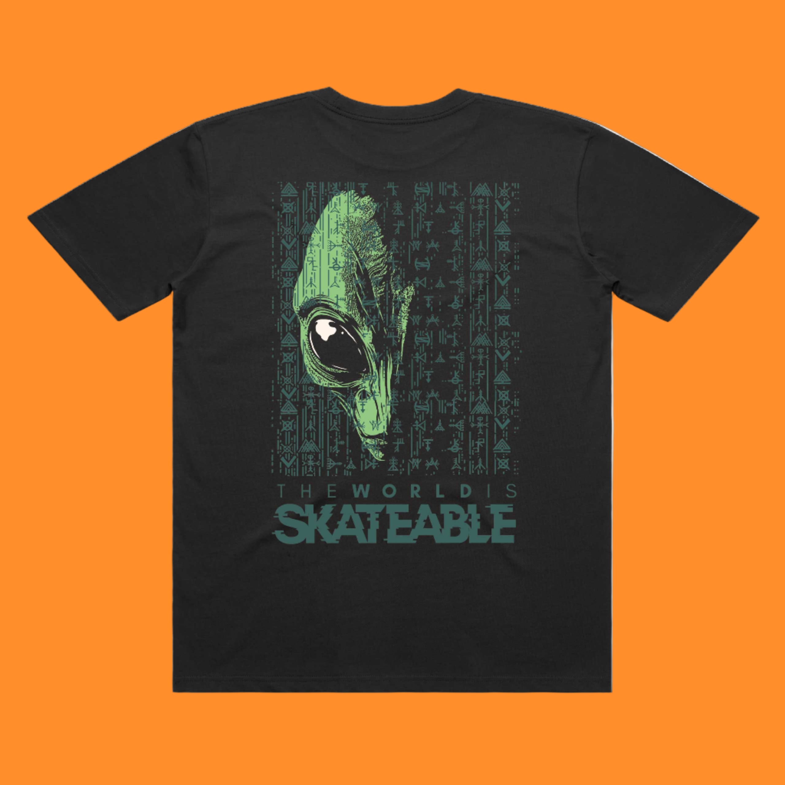 Alien Code Tee Dark Grey