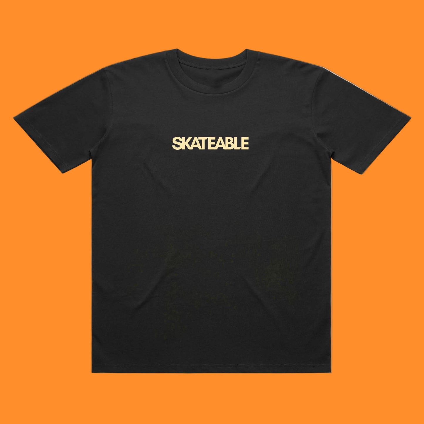 Peregian Skatepark 2024 Tee - Black/Sundown