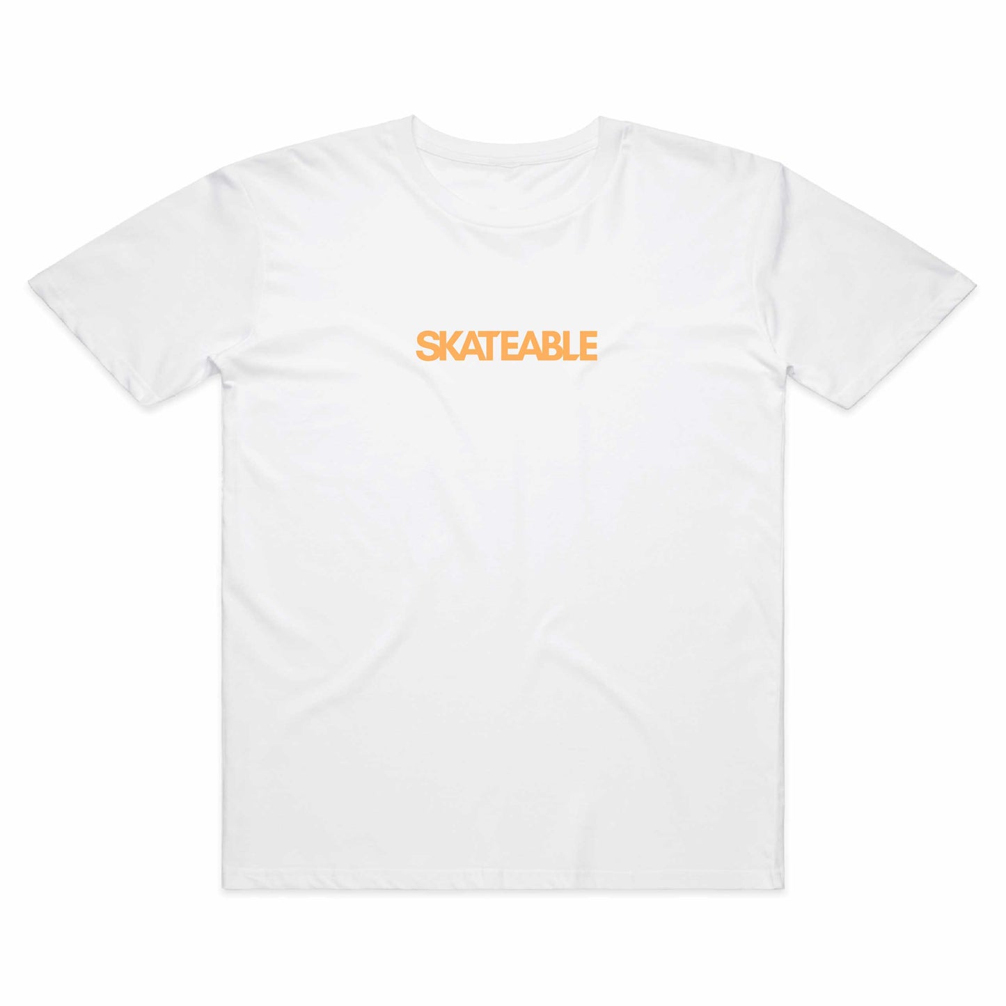 Peregian Skatepark 2024 Tee - White/Orange