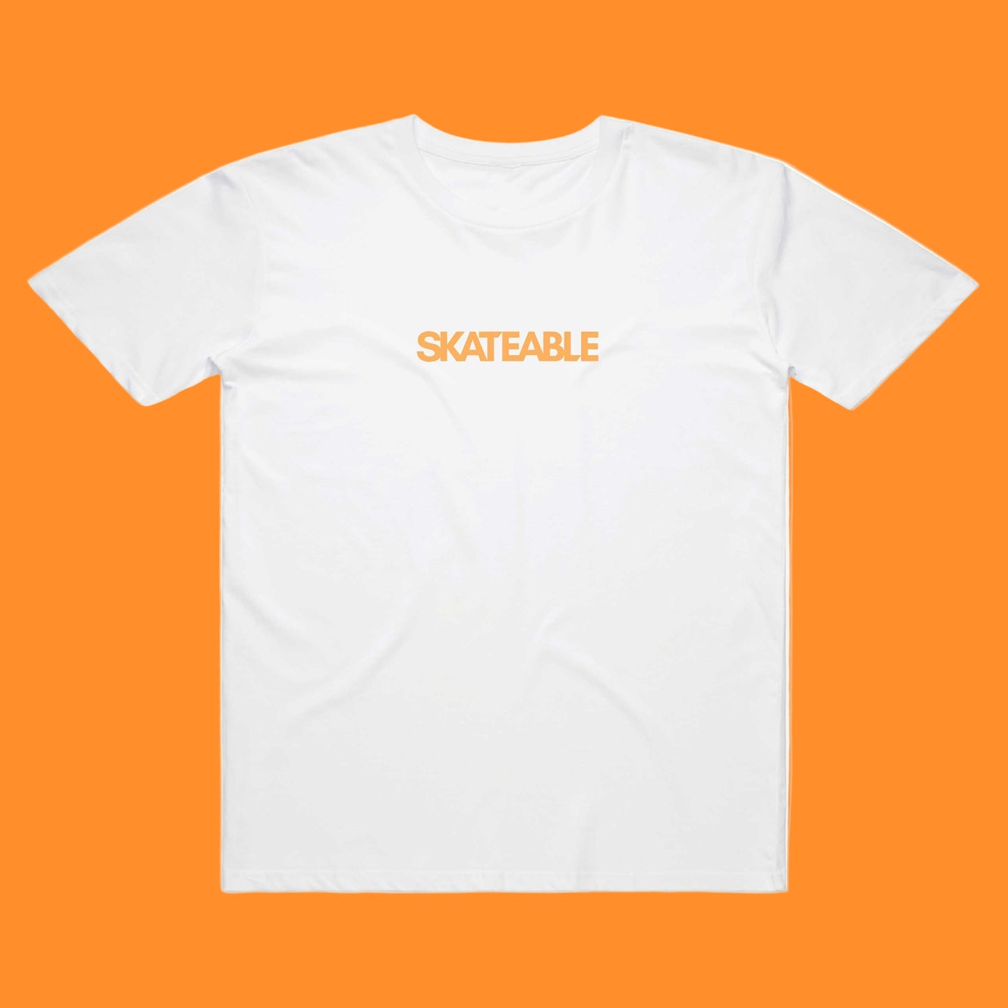 Peregian Skatepark 2024 Tee - White/Orange
