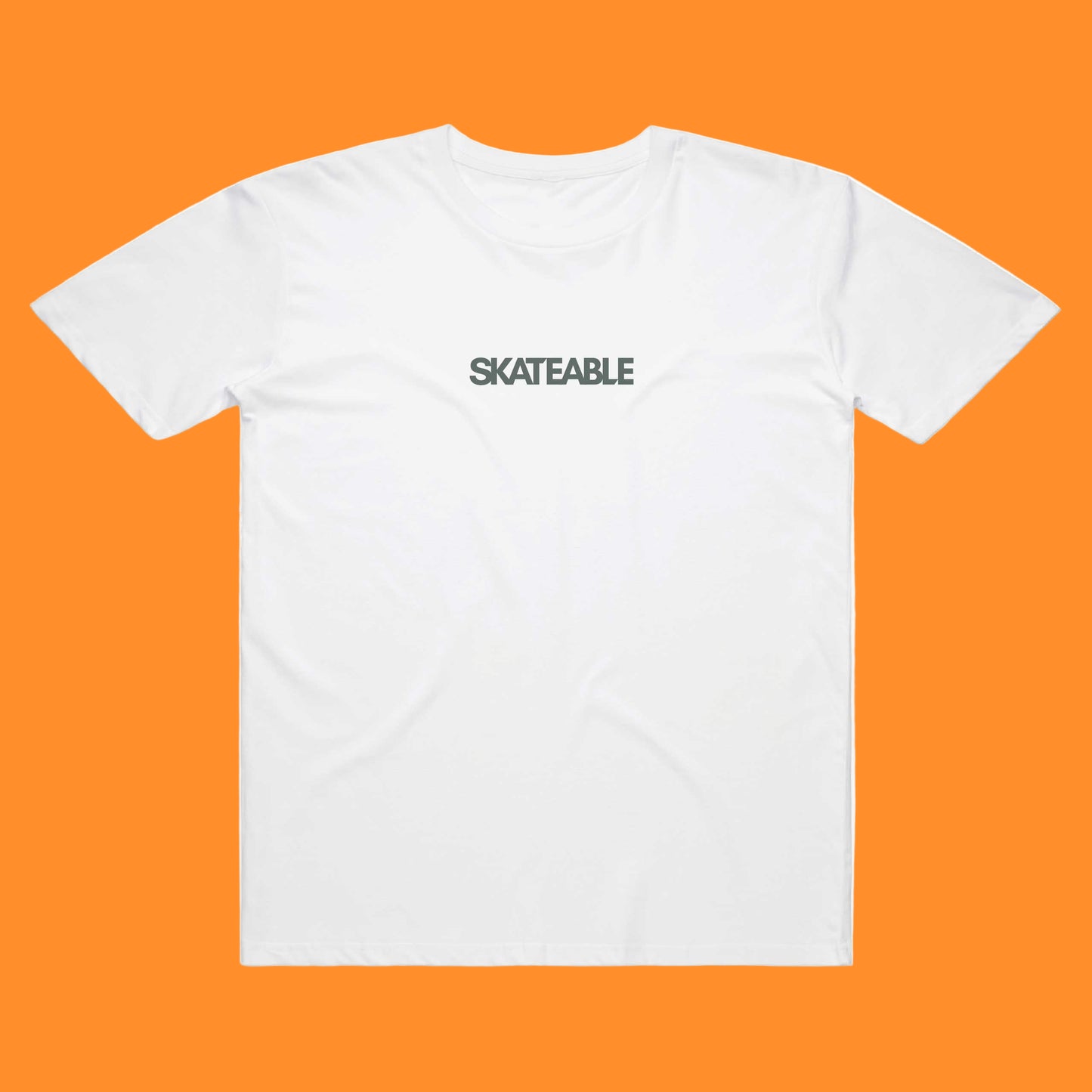 Deck Abduction Orange Tee White