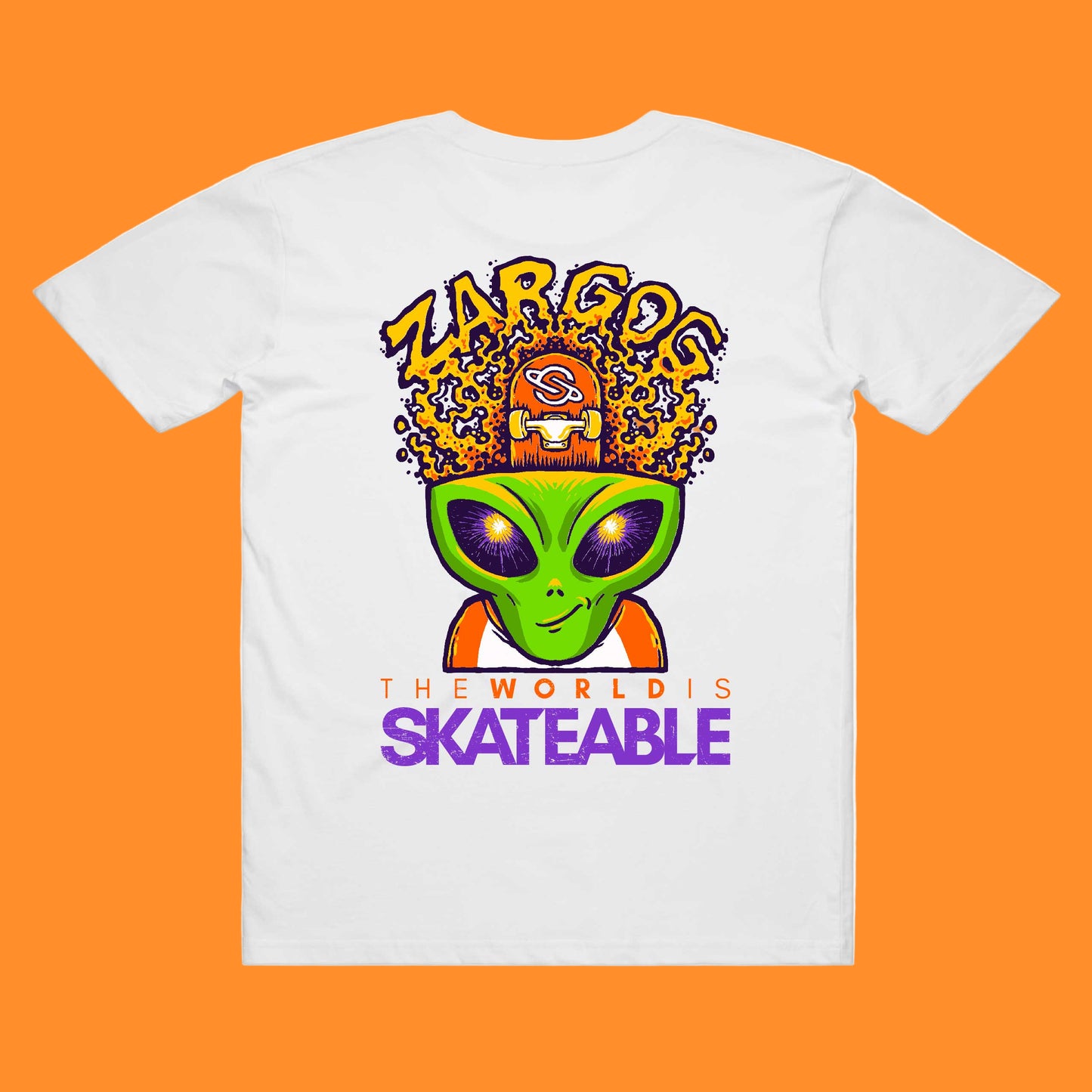 Brain Storm Tee White