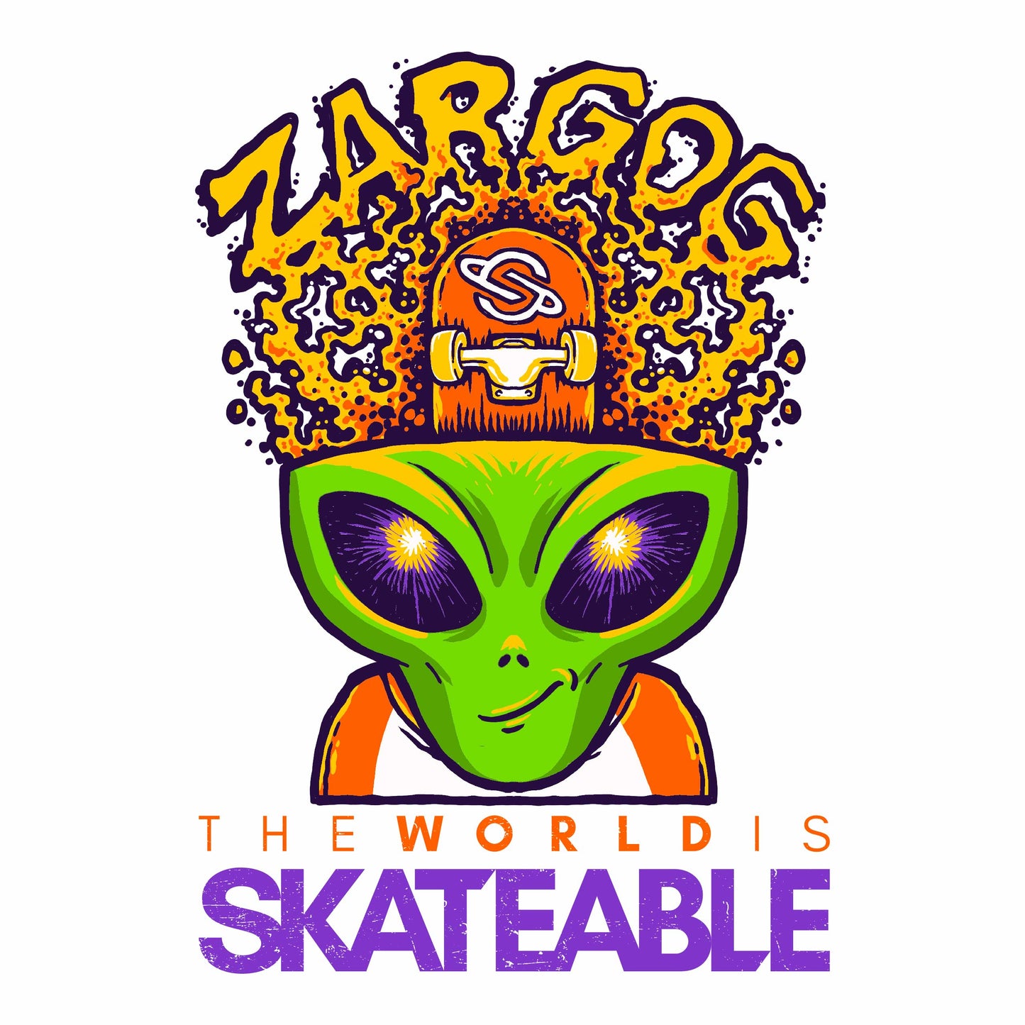 Brain Storm Tee White