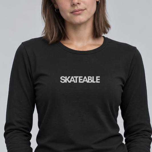 Women's Long Sleeve Cotton Stretch Tee