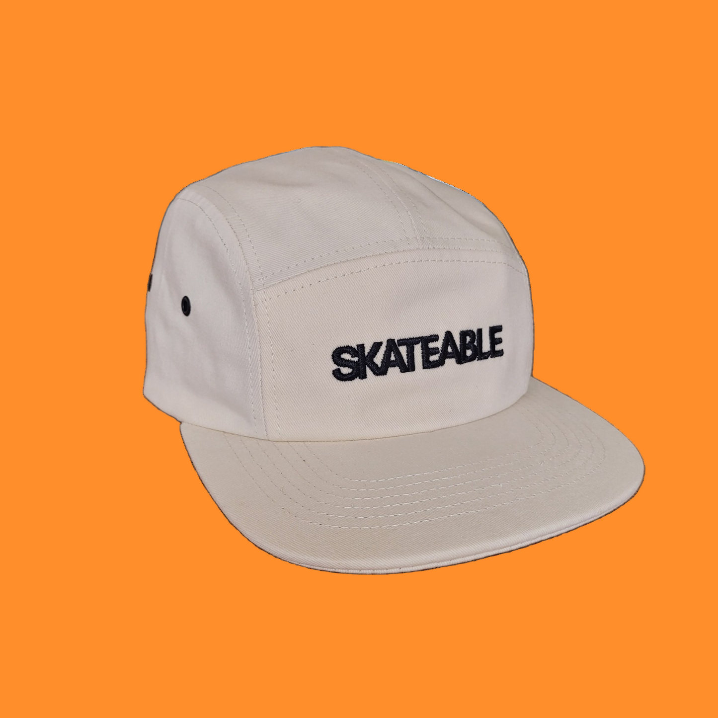 5 Panel Cap Cream
