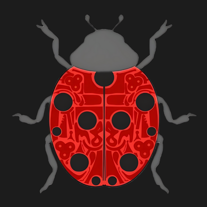 Madame SK8 Ladybug Crop