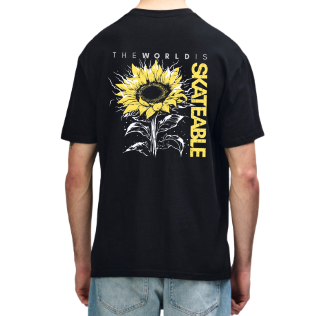 Sunflower Tee Dark Grey