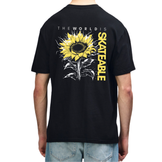 Sunflower Tee Dark Grey