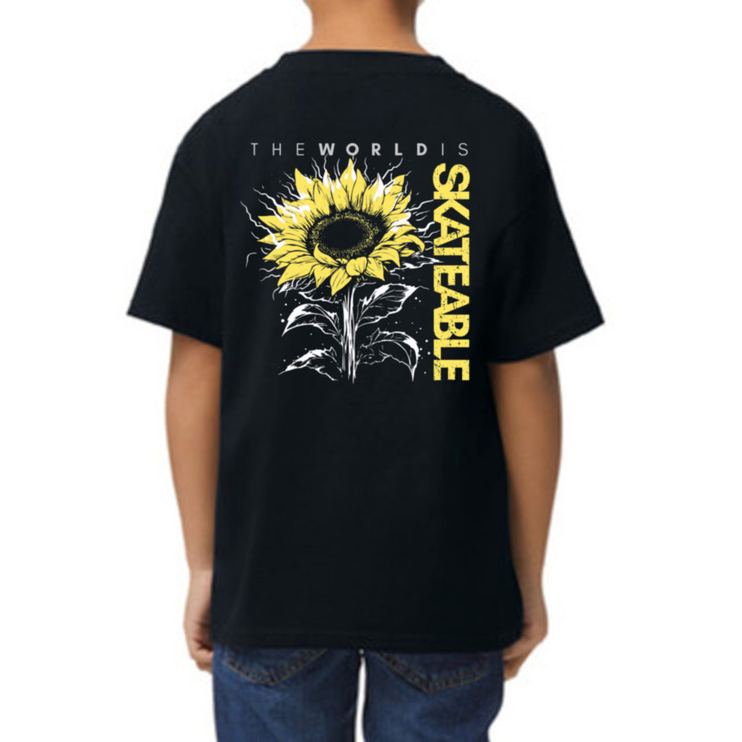 Sunflower Tee Dark Grey