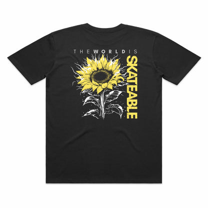 Sunflower Tee Dark Grey