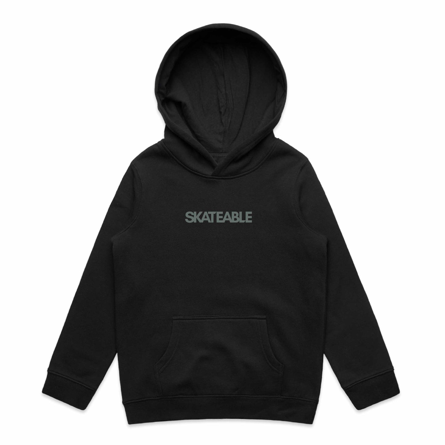 Deck Abduction Purple Hoodie Dark Grey