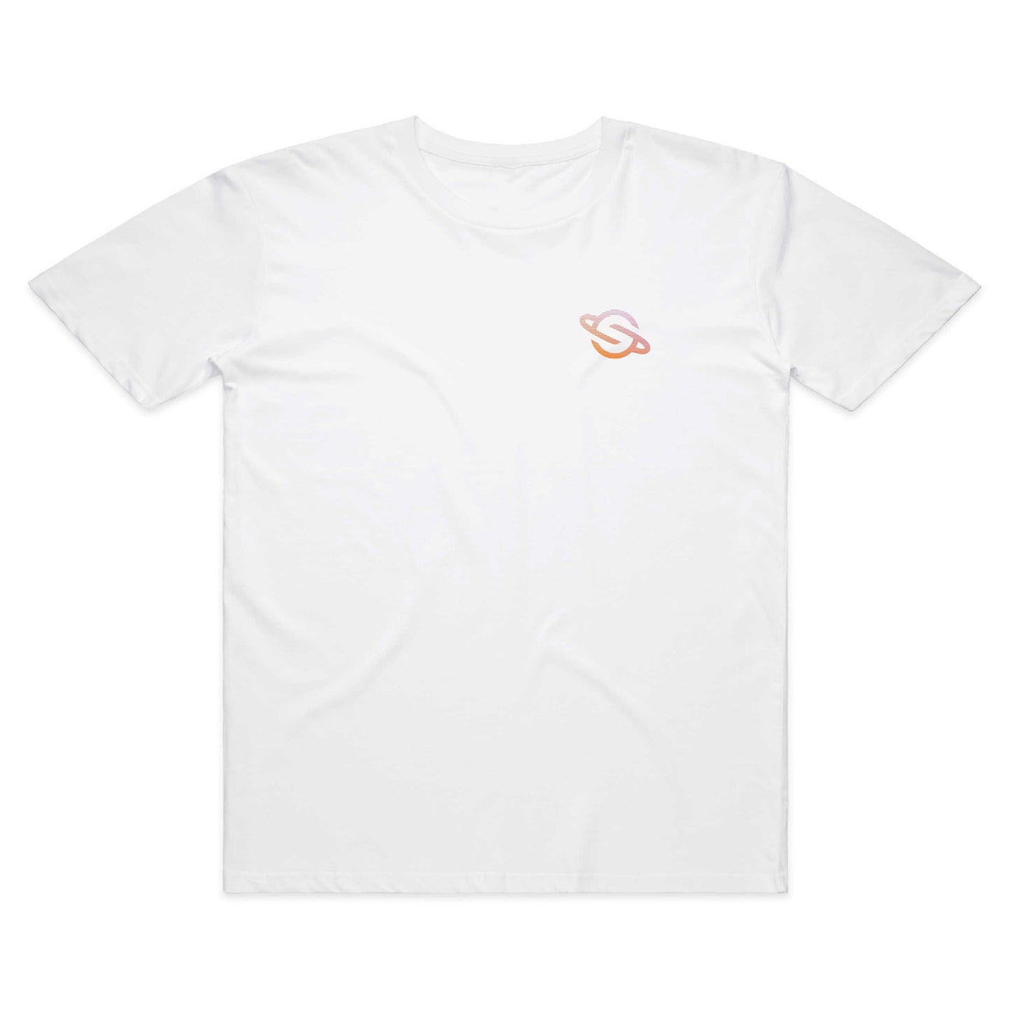 SKATEABLE Low-Res Tee White front left