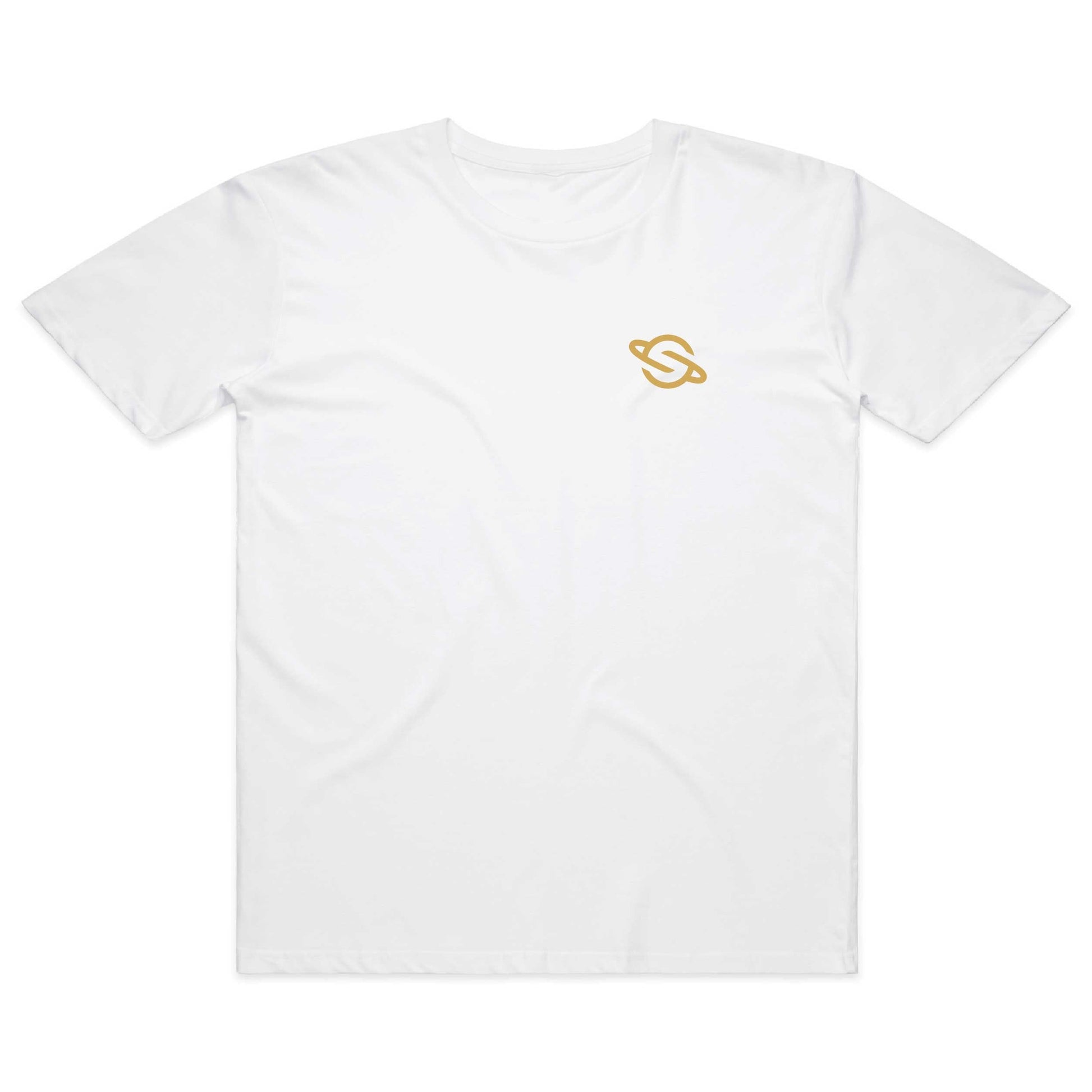 SKATEABLE Quad Tee White front left