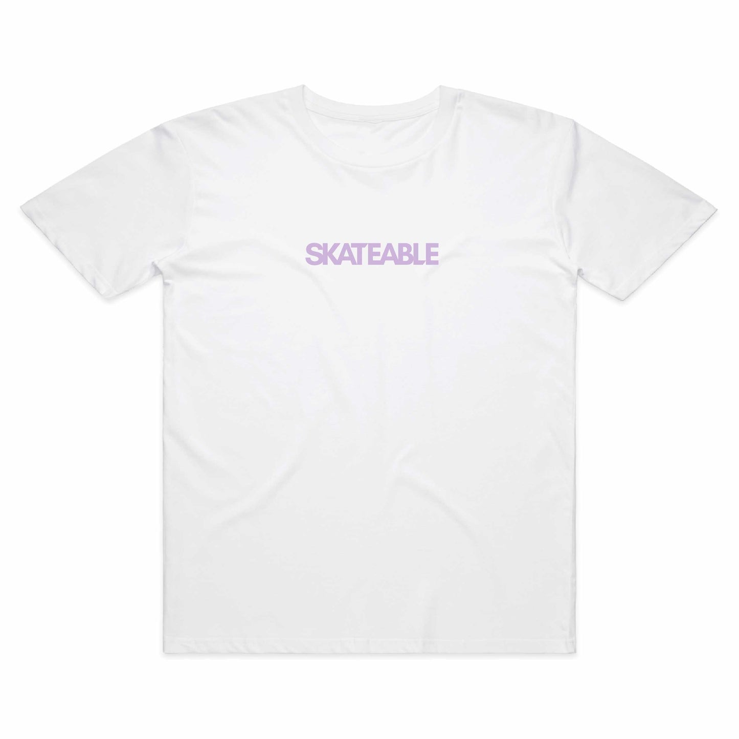 Peregian Skatepark 2024 Tee - white + mauve