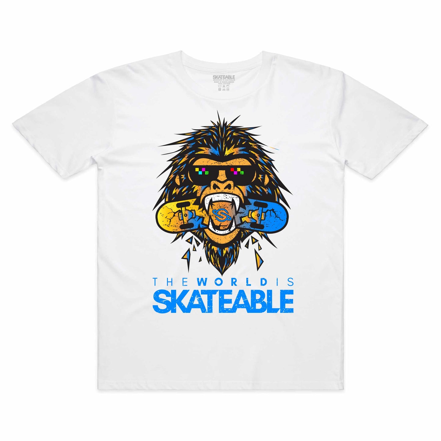 Going Ape Tee White