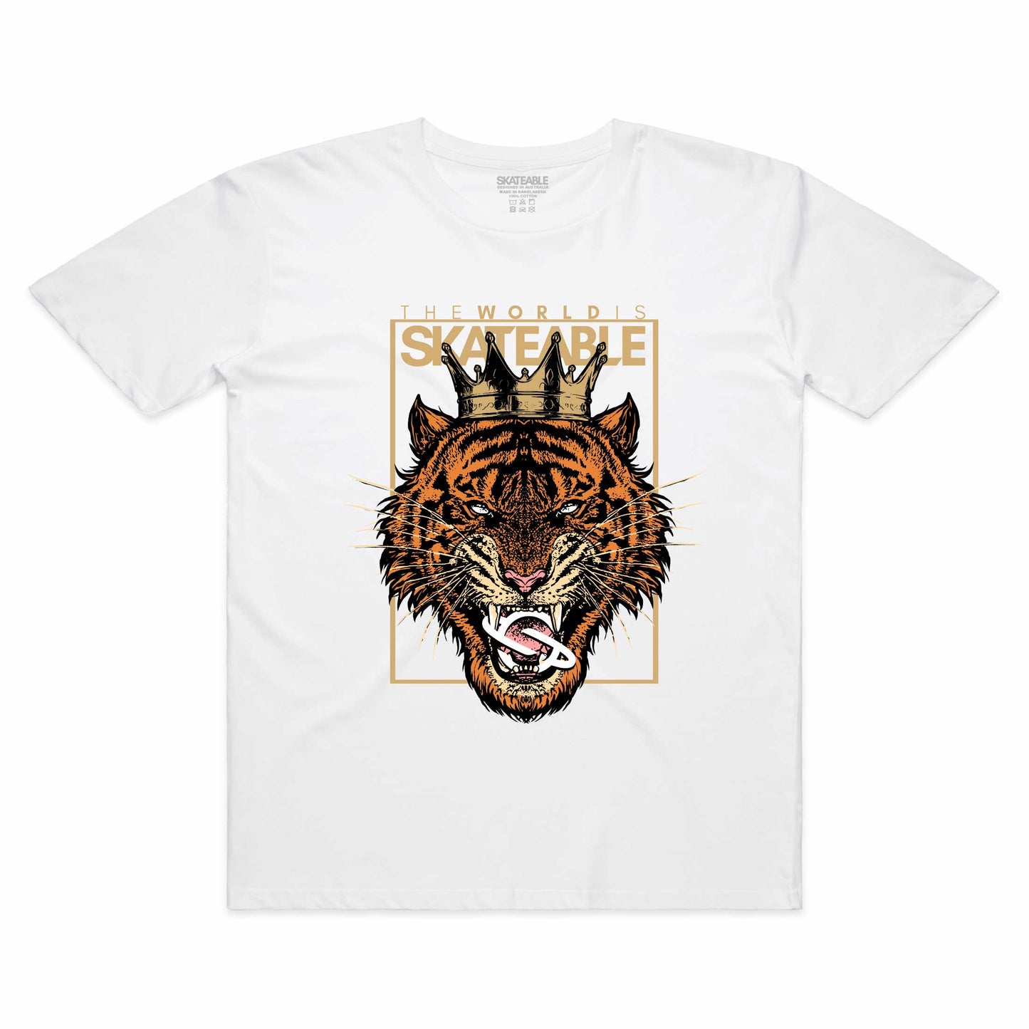 Tyger Tee White