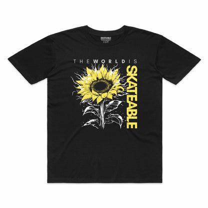 Sunflower Tee Dark Grey