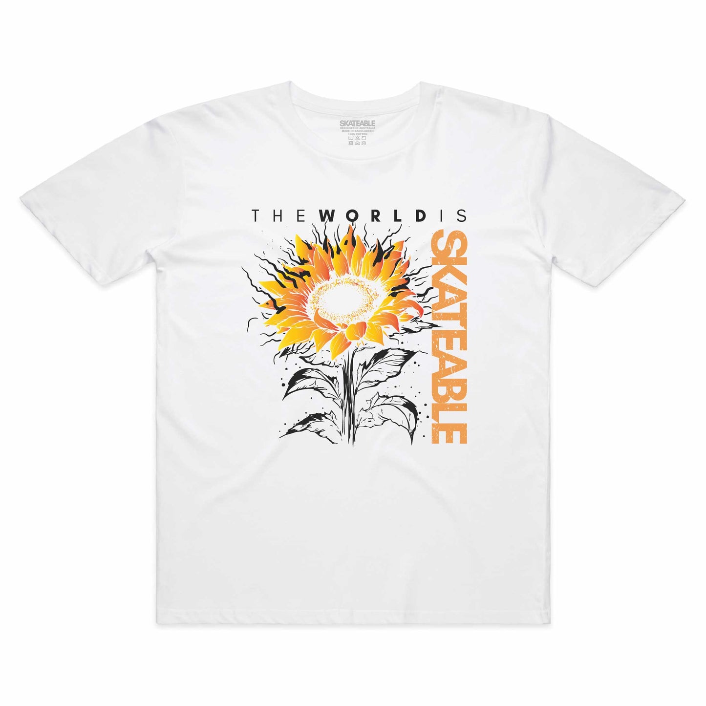 Sunflower Tee White