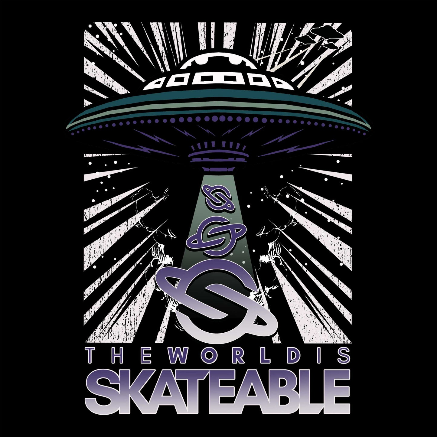 UFO Tee Dark Grey