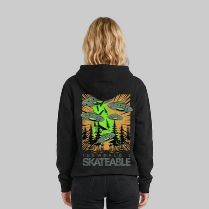 Deck Abduction Orange Hoodie