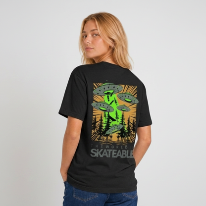 Deck Abduction Orange T-Shirt