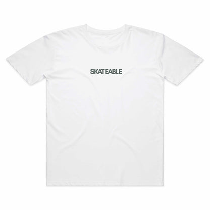 Deck Abduction Purple Tee White