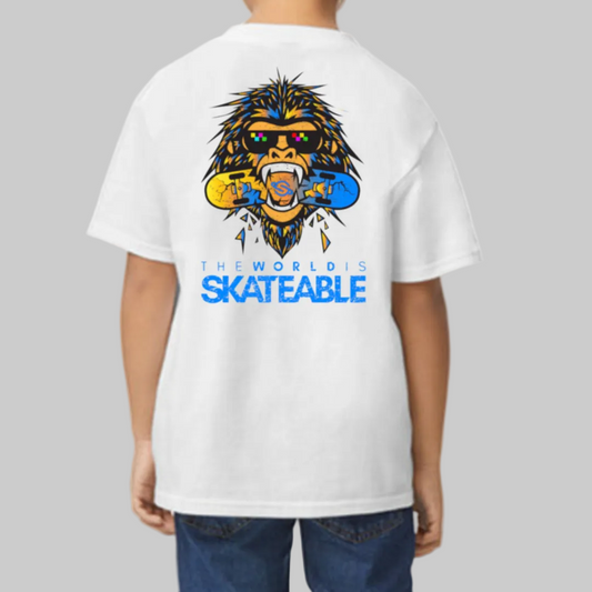 Going Ape Tee White