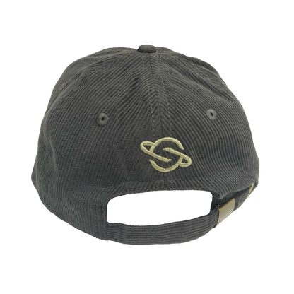 Cord Cap Dark Grey