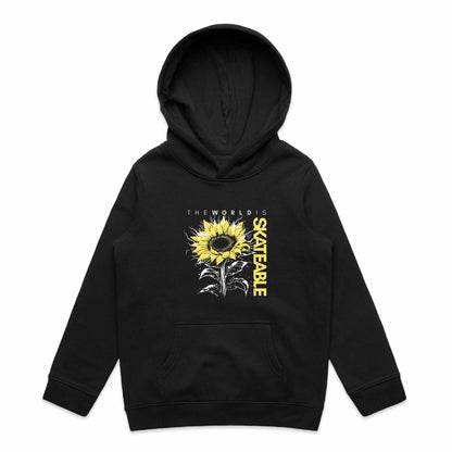 Kids Sunflower Hoodie