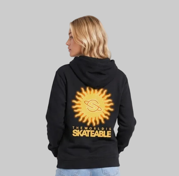 Sun Hoodie Dark Grey