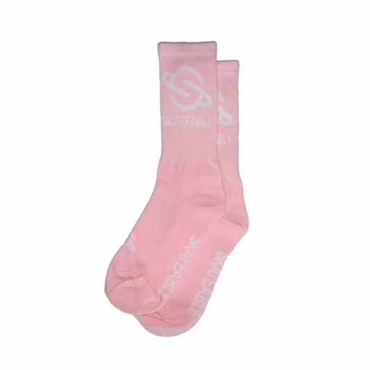 SKATEABLE Socks Pink