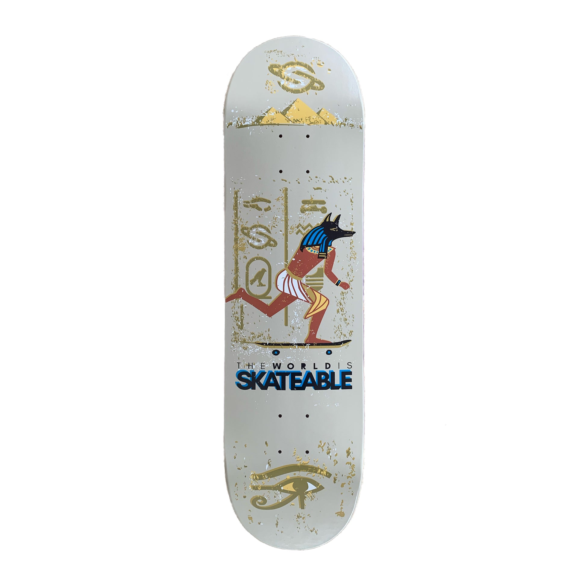 SKATEABLE Deck Anubis bottom